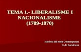 Tema 1. liberalisme i nacionalisme 1789 1870