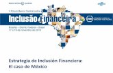 Estrategia de Inclusión Financiera: El caso de México