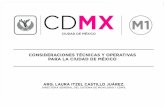 Panel de Operadores - Laura Itzel Castillo Juárez, CDMX