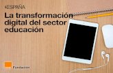 Estudio – La transformación digital del sector educación