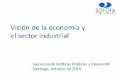 Visión de la economía y el sector industrial