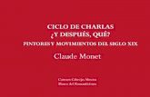 Ciclo de charlas "¿Y después, qué?": Monet y el Impresionismo