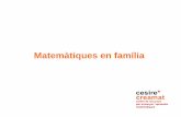 Matematiques familia - Idees