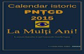 Calendar istoric PNTCD 2015