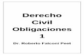 Material de Derecho Civil.- Obligaciones I