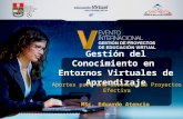 Gestión del Conocimiento en Entornos Virtuales de Aprendizaje: Aportes para una gerencia de proyectos efectiva