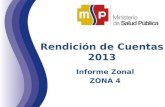 MSP informe de rendicion de cuentas Zona4 msp13 03_2014