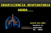 Insuficiencia respiratoria Dr. Gustavo R1 Nefrología HRL