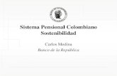 Sistema pensional colombiano sostenibilidad