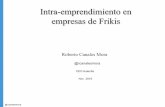 Intra-emprendimiento en empresas de Frikis - Codemotion 2016