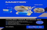 Calentadores Portátiles Master Catálogo Euritecsa Invierno 2015
