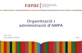 Organitzacio i administracio d'AMPA
