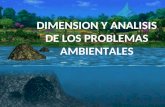 DIMENSIÓN Y ANÁLISIS DE LOS PROBLEMAS AMBIENTALES