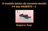 O modelo básico de corrente-tensão dos MOSFETs - 1