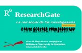 ResearchGate: la red social de los investigadores (Versión 2.0)