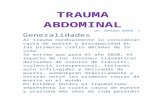 2 -trauma  abdominal
