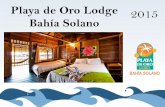 Playa de oro Lodge Bahía Solano - Planes y tarifas.