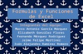 Formulas y funciones de excel