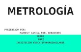 Metrología camila 11