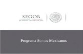 PROGRAMA "SOMOS MEXICANOS"
