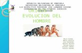 Origen y evolucion del hombre