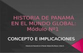 Historia de panamá en el mundo global m 1