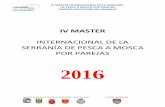 Bases Máster Internacional de la Serranía de pesca a mosca 2016