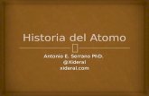 Historia de la Química 5 - El Átomo
