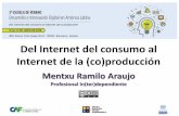 Del Internet del consumo al Internet de la (co)producción