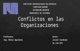 Conflictos en las organizaciones presentacion