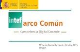 Marco Común de Competencia Digital Docente. Charla Directores Salesianos. Valladolid. Octubre 2015