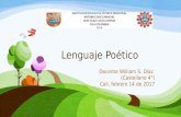 Clase castellano 4°-02-15-17_lenguaje poético