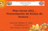 Clase castellano 5°-02-13-17_presentación_informe_lectura
