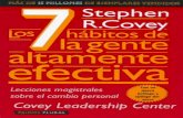 Los 7 habitosde lagente altamente efectiva de Stephen R. Covey
