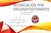 Intoxicación por organofosforados