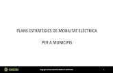Plans estratègics de mobilitat elèctrica per a municipis