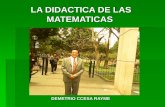 Fundamentos de la Didáctica de las Matemáticas  d1  ccesa007