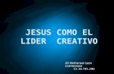 Jesus como el lider  creativo (ali leon)