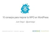 10 consejos para mejorar la WPO en WordPress - Ponencia Wordcamp Alicante 2017