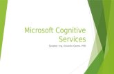 Servicios cognitivos y su integración