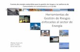 Ecuador | Jan-17 | Herramientas de Gestión de Riesgos enfocadas al sector de Energía