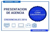 Credenciales CRM Desarrollo 2016 (CCM)