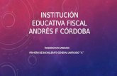 Institución educativa fiscal andrés f córdoba