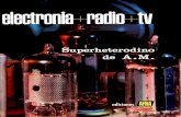 ELECTRÓNICA+RADIO+TV. Tomo V: SUPERHETERODINO DE A.M. Apéndice