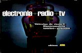 ELECTRÓNICA+RADIO+TV. Tomo II.: VÁLVULAS DE VACÍO I. ELECTROMETRÍA TEÓRICO-PRÁCTICA Lecciones 10, 11 y 12