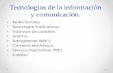 Tecnologías de información y comunicacion blog