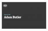 Adam Butler - UT Presentation 13NOV2014