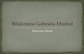 Biblioteca Popular Gabriela Mistral