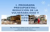 Programa presupuestal 068  Emergencias y Desastres - Minsa Perú.