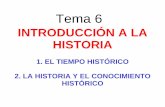 Presentación unidad 6. historia y tiempo histórico